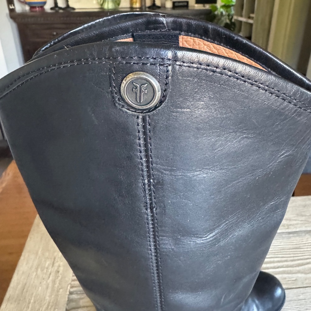 Black Melissa Frye boot - size 7.5 b - Picture 2 of 7